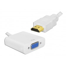 Adapteris HDMI → VGA (K-L) gold 0.2m 